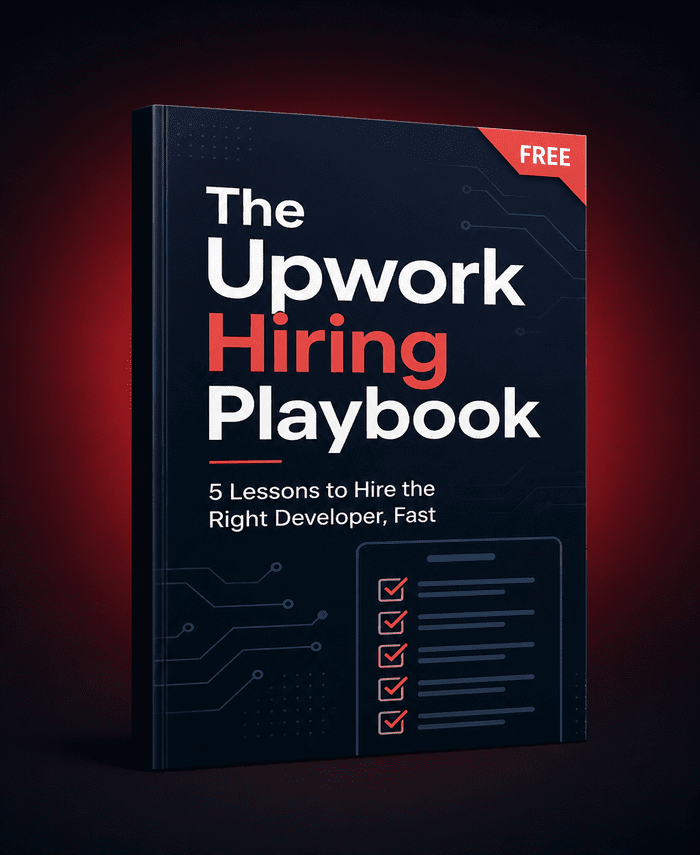 The Upwork Hiring Playbook cover