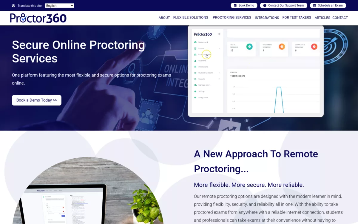 Proctor360 website